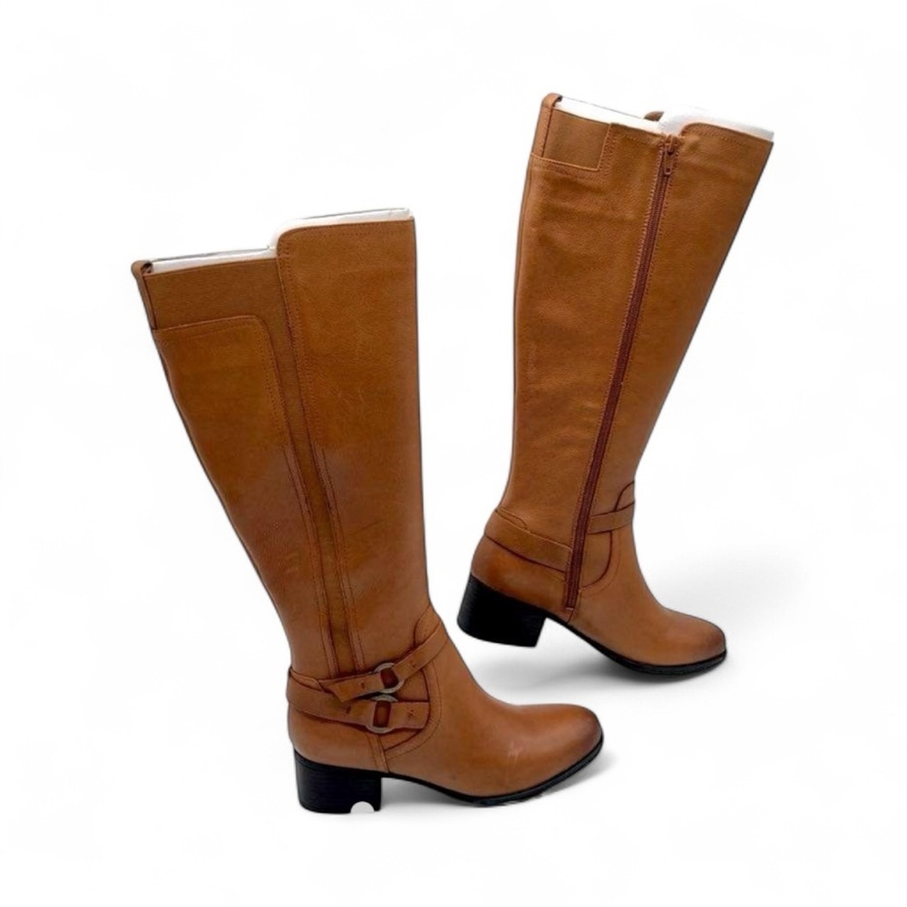 Naturalizer Kiana High Knee Boots Banana Bread Size 8 - Picture 2 of 12